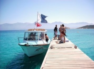 Embarcation sur le bateau